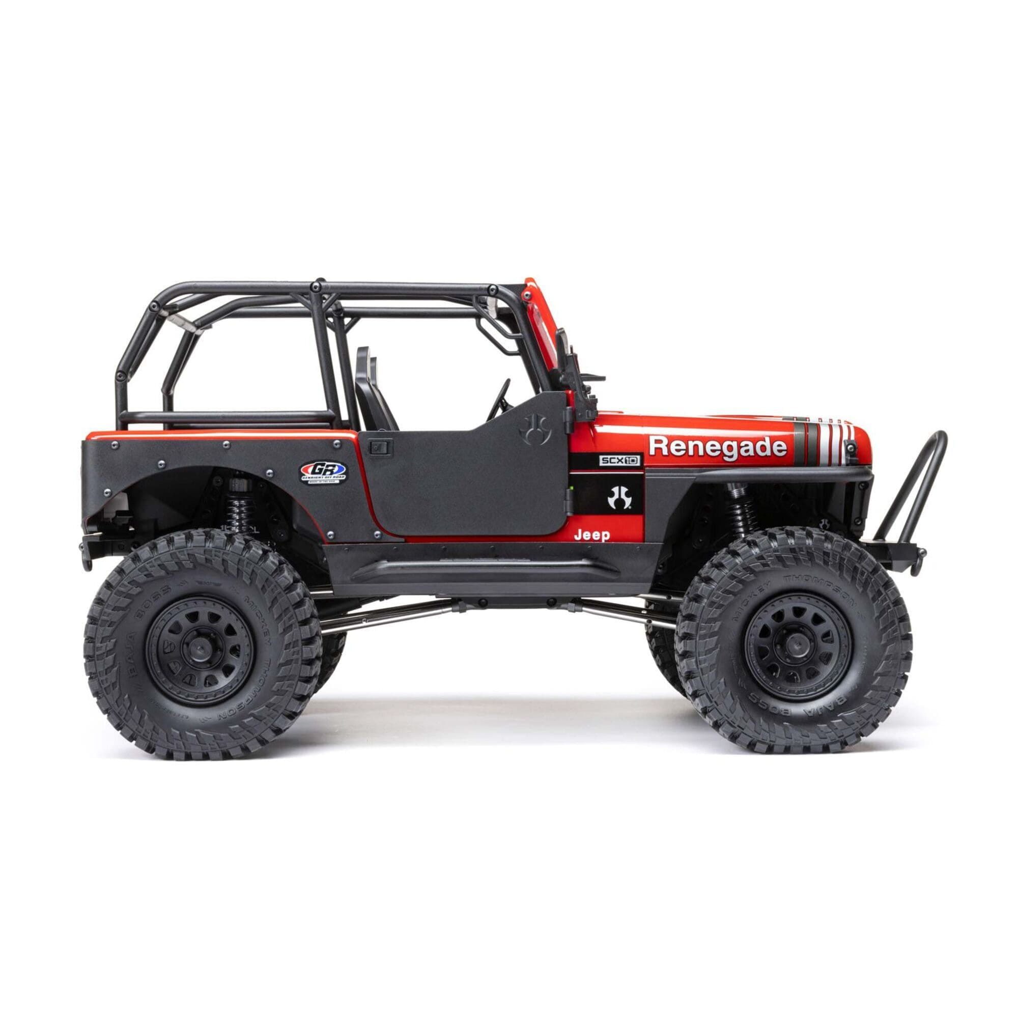 Axial RC-Buggy Axial RC Crawler 1:10 SCX10 III Jeep CJ-7 4WD Brushed RTR Rot
