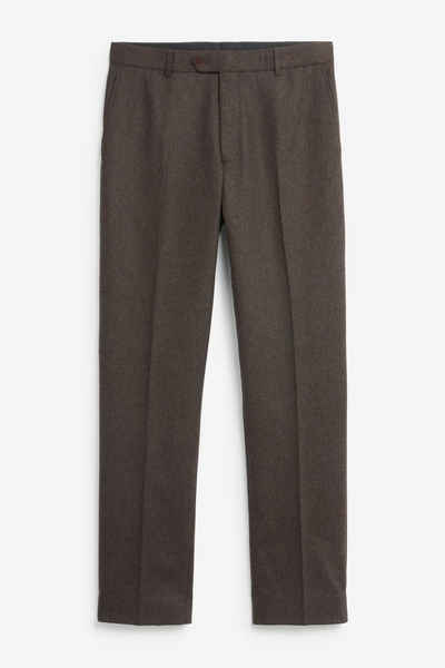 Next Stoffhose Donegal-Anzug aus Wollmischung: Slim Fit Hose (1-tlg)