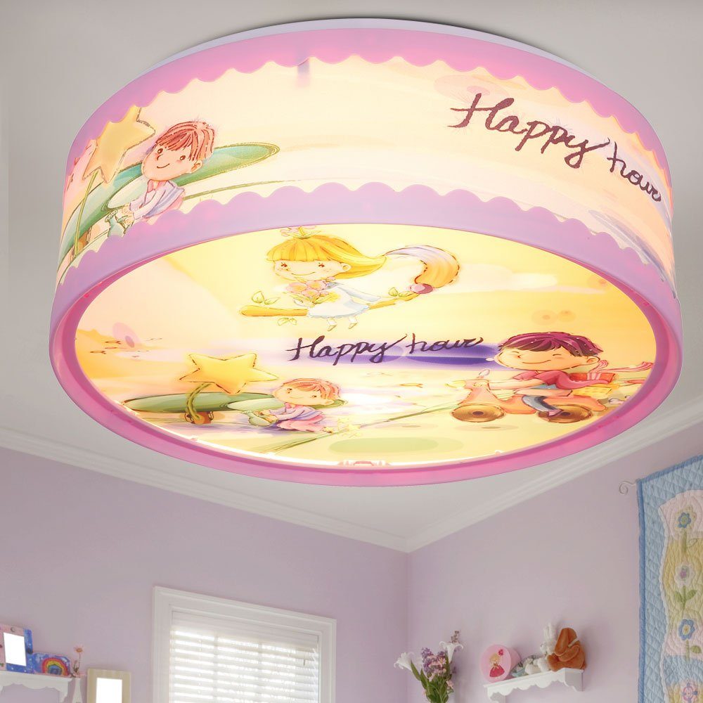 etc-shop Dekolicht, Leuchtmittel nicht inklusive, Deckenleuchte Kinderzimmerleuchte Deckenlampe Kinderlampe