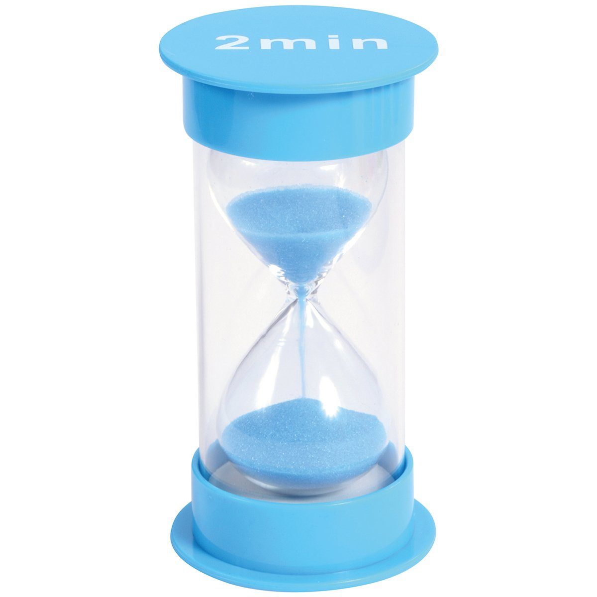 EDUPLAY Lernspielzeug Sanduhr 2 min, Ø 6,5 x 12 cm hoch