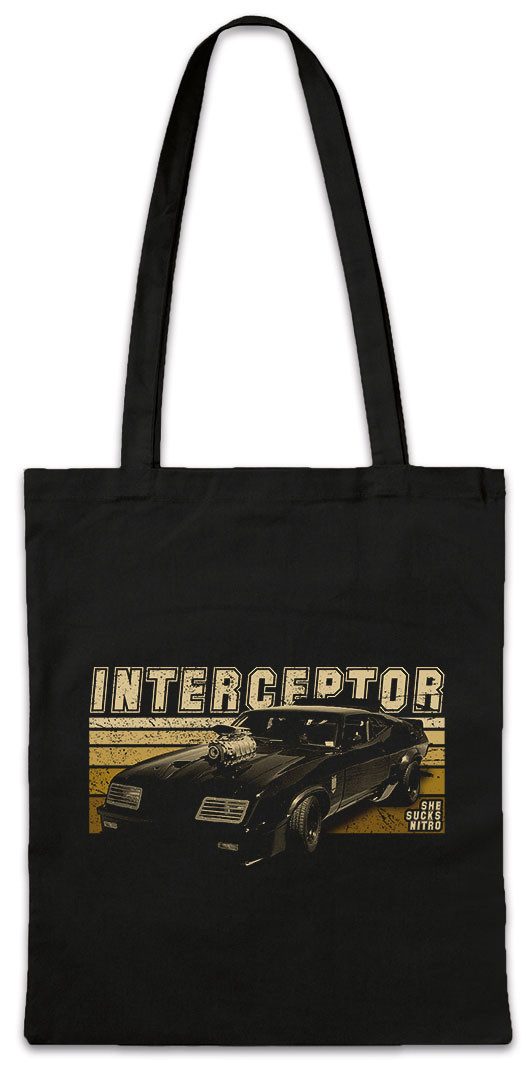 Urban Backwoods Beuteltasche Interceptor Nitro Stofftasche Mad Fury MFP Police Max Road Humungus (1-tlg), Movie Film Donnerkuppel Thunderdome