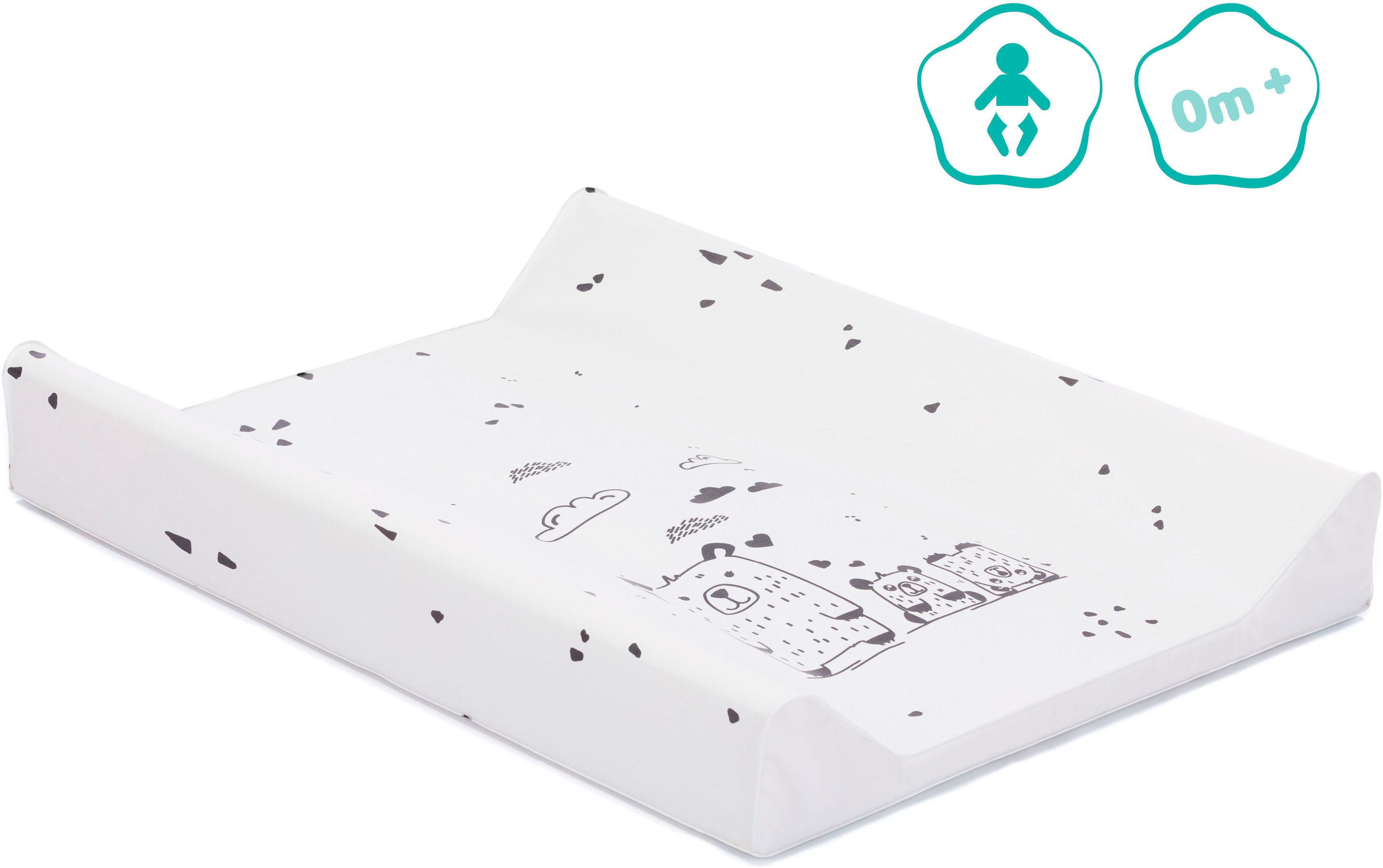 Fillikid Wickelauflage Keilwickelauflage Small, Made in Europe