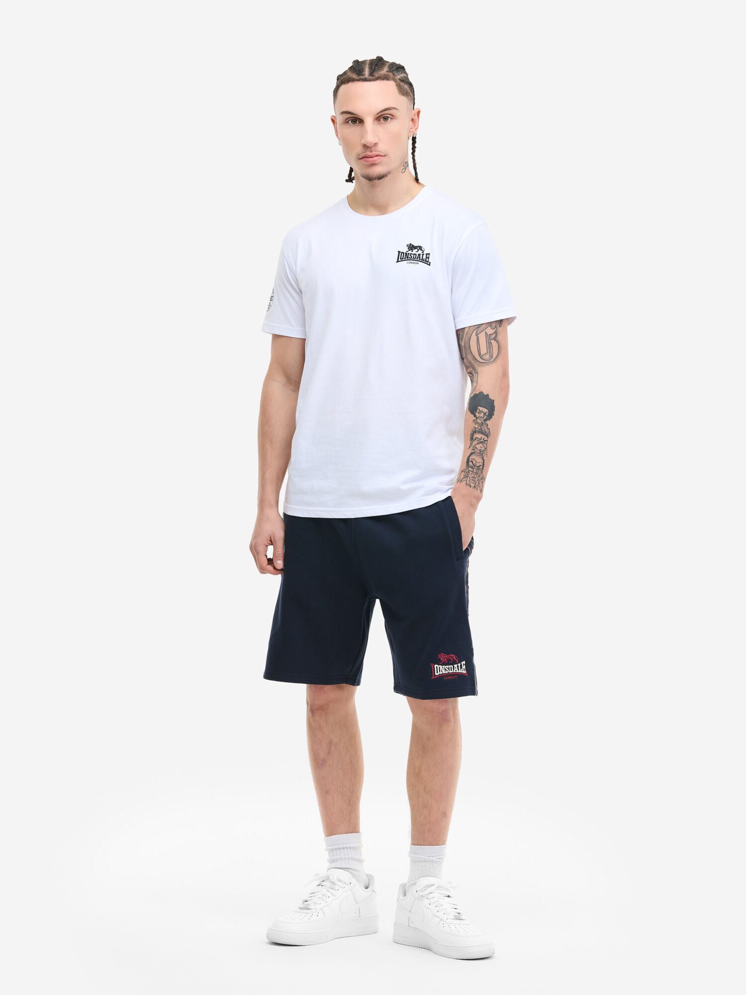 Lonsdale Sweatshorts SATLEY (1-tlg)