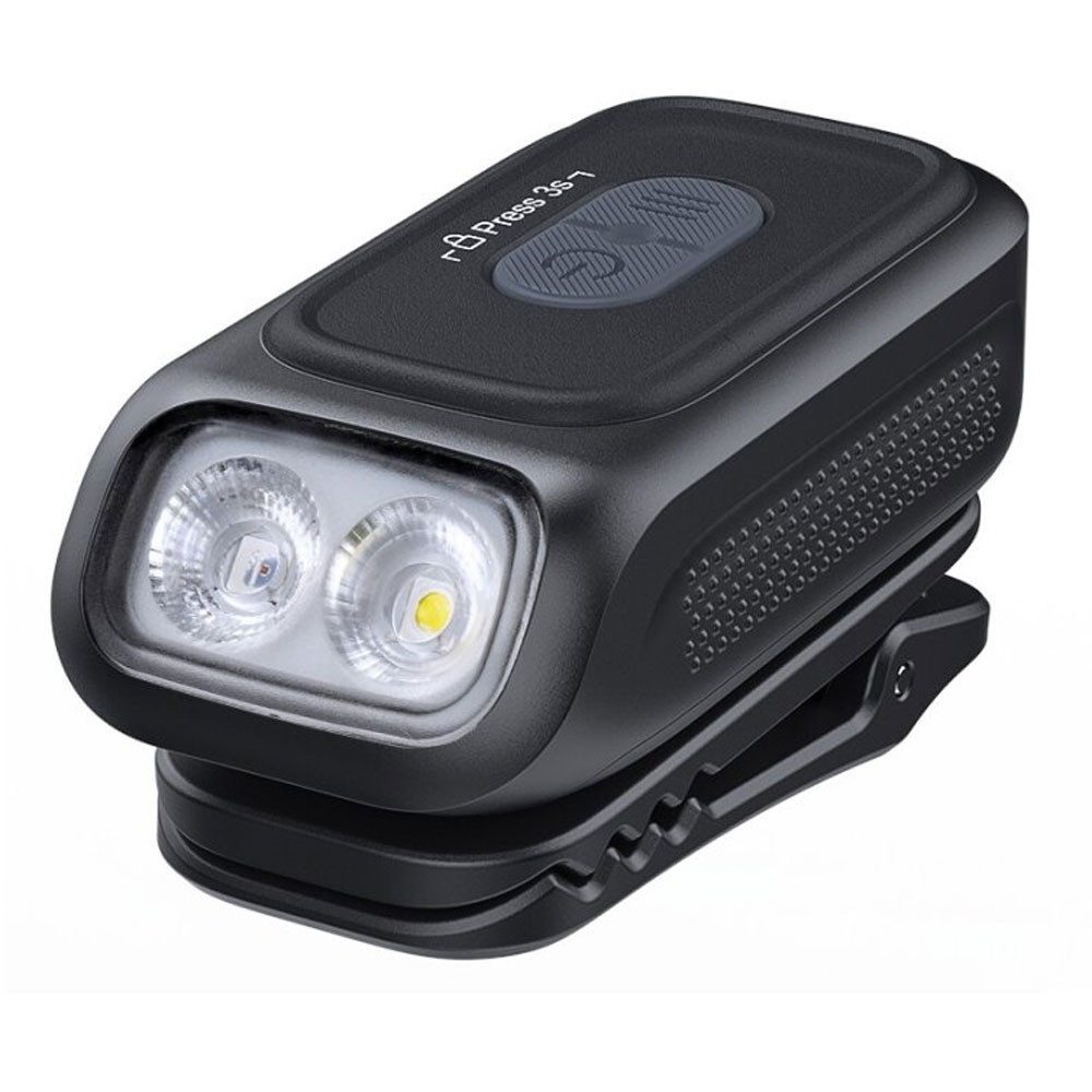 Fenix LED Taschenlampe E04R LED Cliplampe 300 Lumen - Schwarze Taschenlampe RGB Rotlicht, RGB, Rotlicht, Blaues Licht