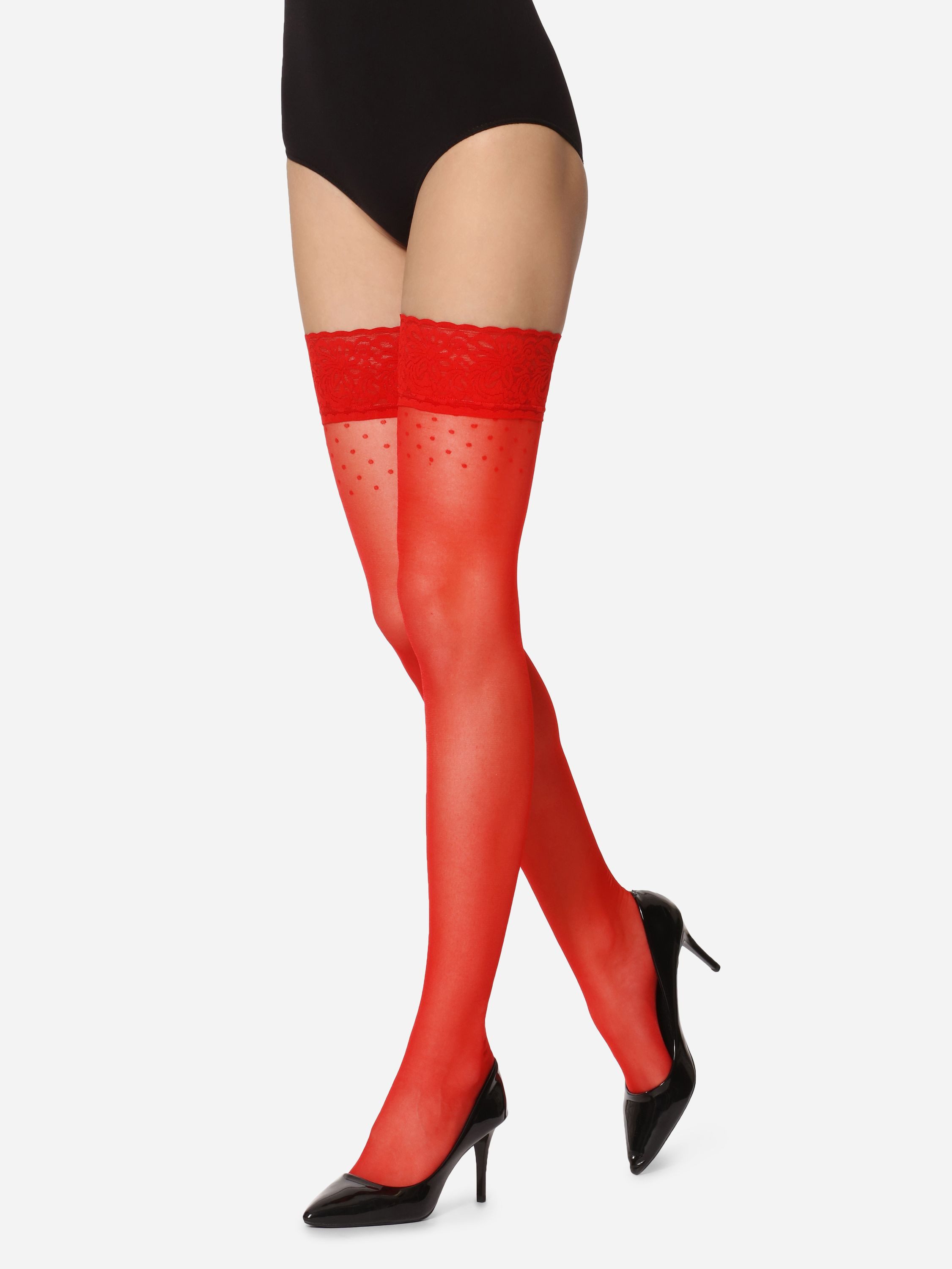Merry Style Halterlose Strümpfe Damen Halterlose Strümpfe 20 DEN GI1108
