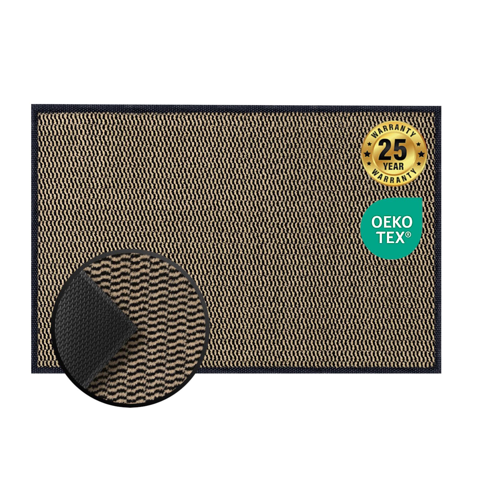 Kubus Fußmatte Schmutzfangmatte Dirtstopper Pro, Mit einer innovativen TPE- günstig online kaufen