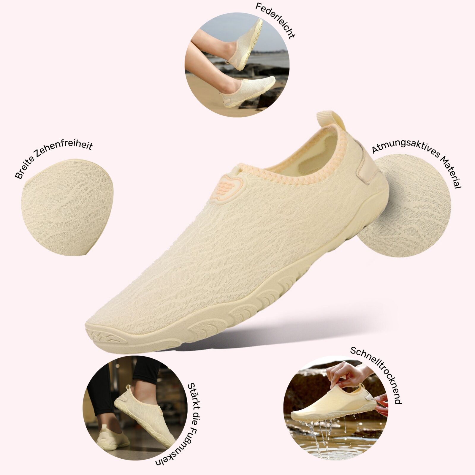 DOTALES Monostep Barfußschuhe Damen & Herren Barfußschuhe Barfußschuh Minimalschuhe