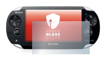 upscreen flexible Panzerglasfolie für Sony Playstation PS Vita, Displayschutzglas, Schutzglas Glasfolie klar