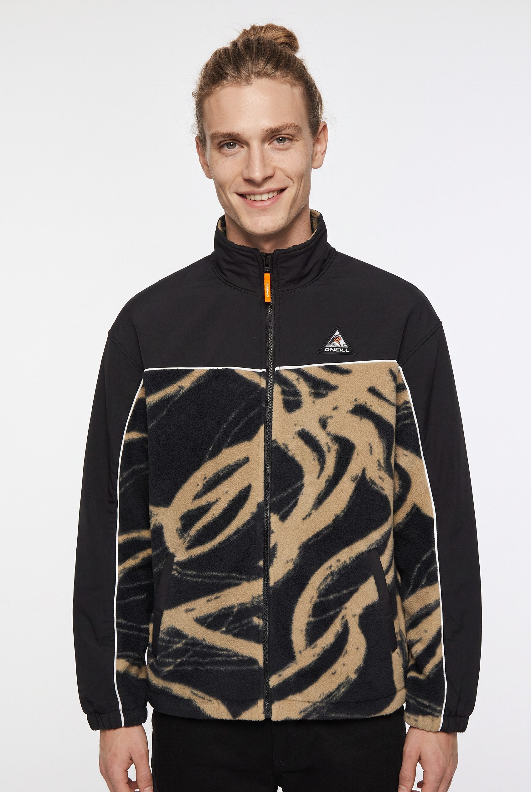 O'Neill Fleecejacke FWC'Play FZ HYPERFLEECE mit Reißverschluss, schnell trocknend, atmungsaktiv, weite Passform