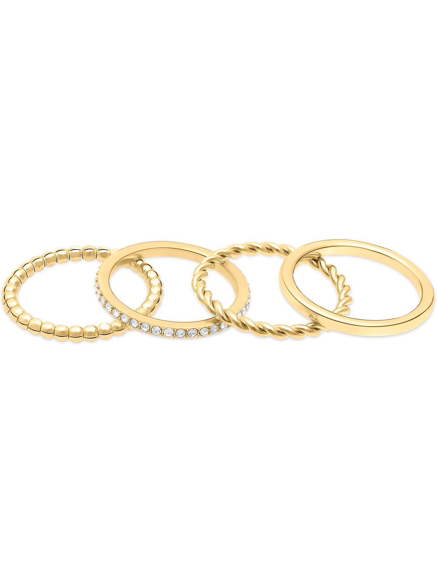 s.Oliver Fingerring S.Oliver Damen-Damenring Edelstahl