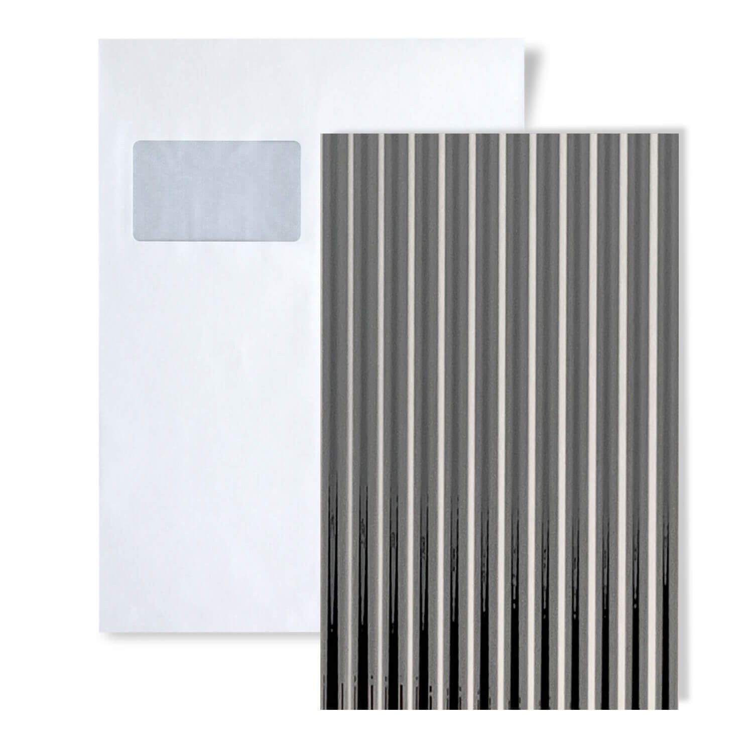 Wallface Wandpaneel 1 MUSTERSTÜCK S-29202 DIN A4 Wandpaneel MUSTER WAVE 12 Silver, BxL: 0.2x21 cm, 0.03 qm, (1-tlg) silber