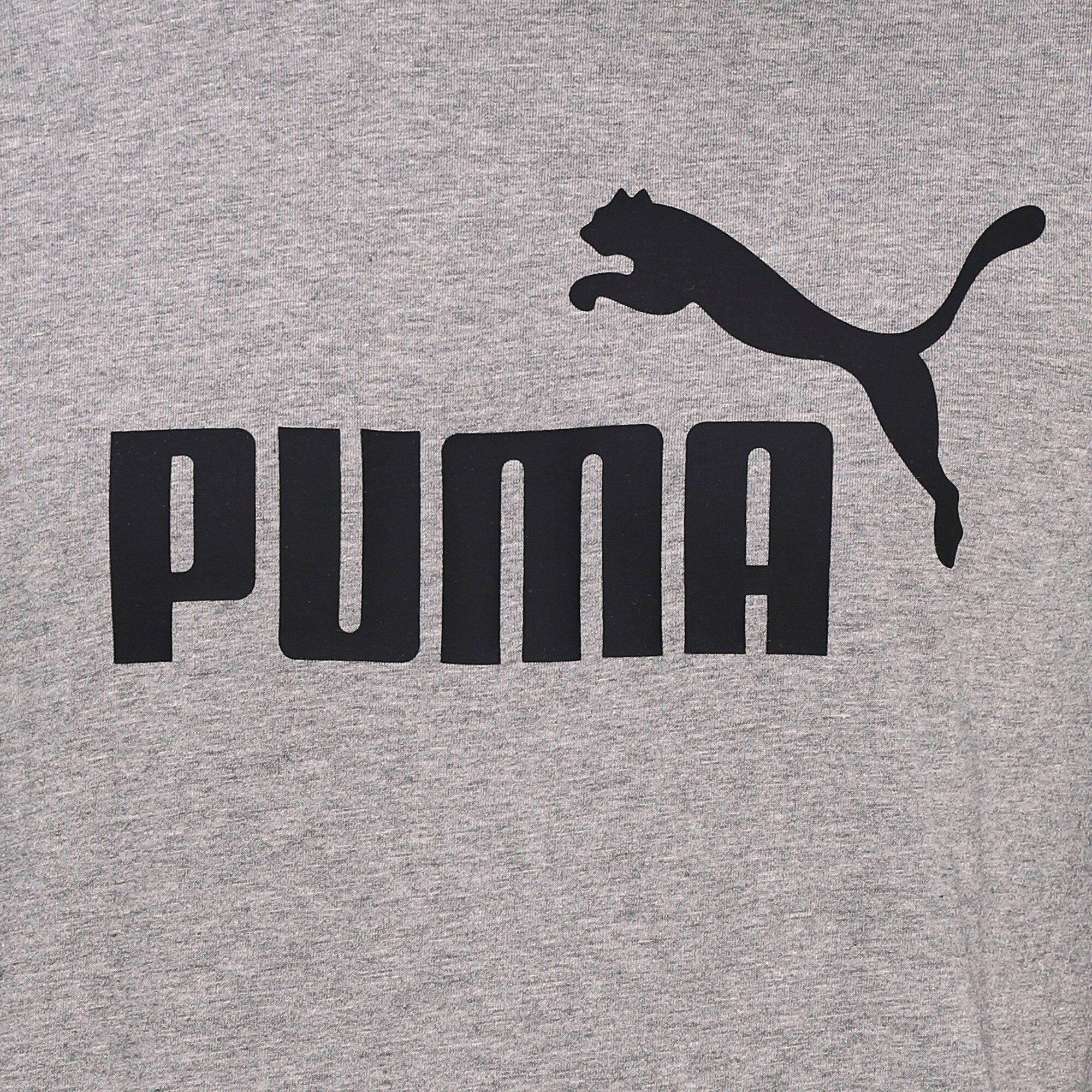 PUMA T-Shirt ESS LOGO TEE sportlicher Stil, Kurzarmdesign, aus Baumwolle