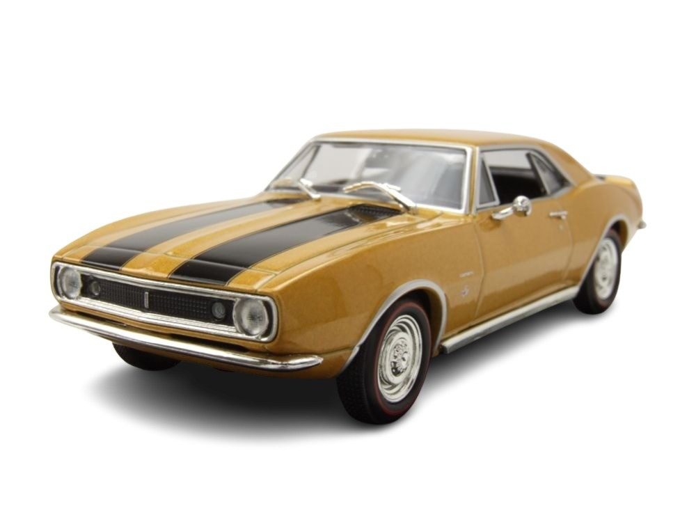 Maxichamps Modellauto Chevrolet Camaro 1967 gold, Maßstab 1:43