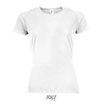 SOLS Trainingsshirt SOL'S Damen Sport T-Shirt Funktionsshirt Fitness Baumwolle Shirts