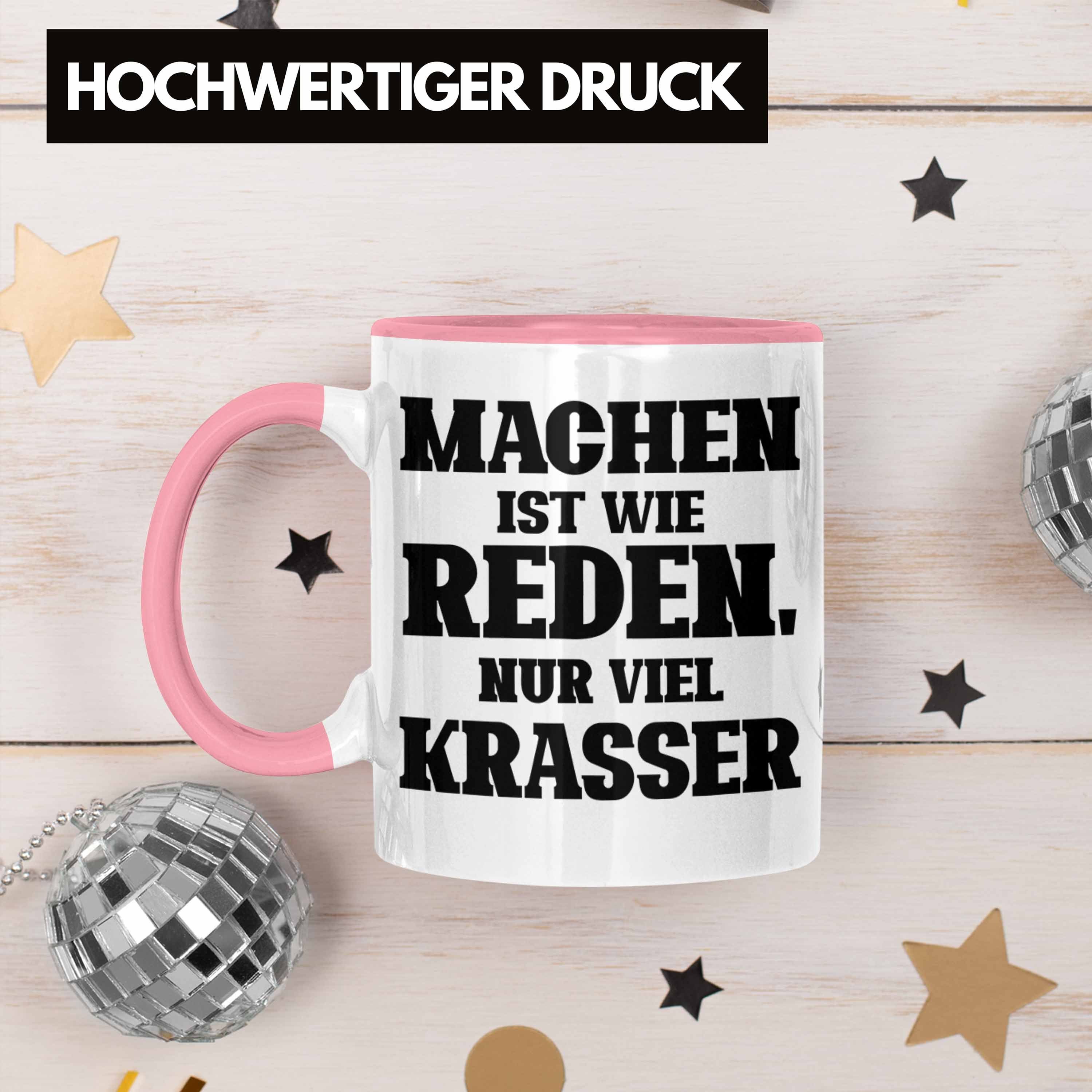 Tasse Ist Reden Wie Viel Rosa Krasser" Nur Mac Lustige für Tasse "Machen Geschenk Trendation