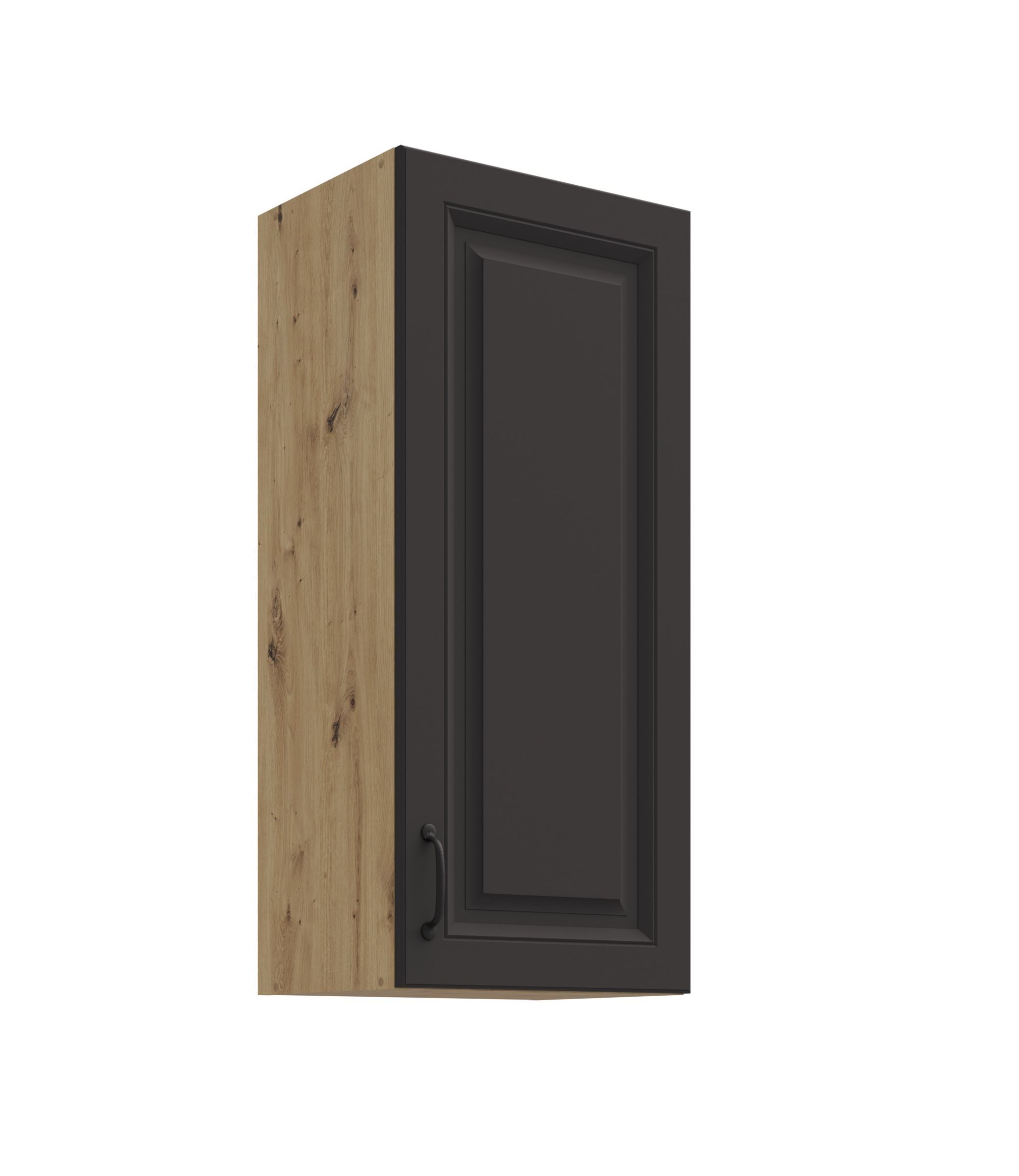 Hängeschrank 40 cm Küche Stilo Grau Küchenzeile Küchenblock Einbauküche Landhaus