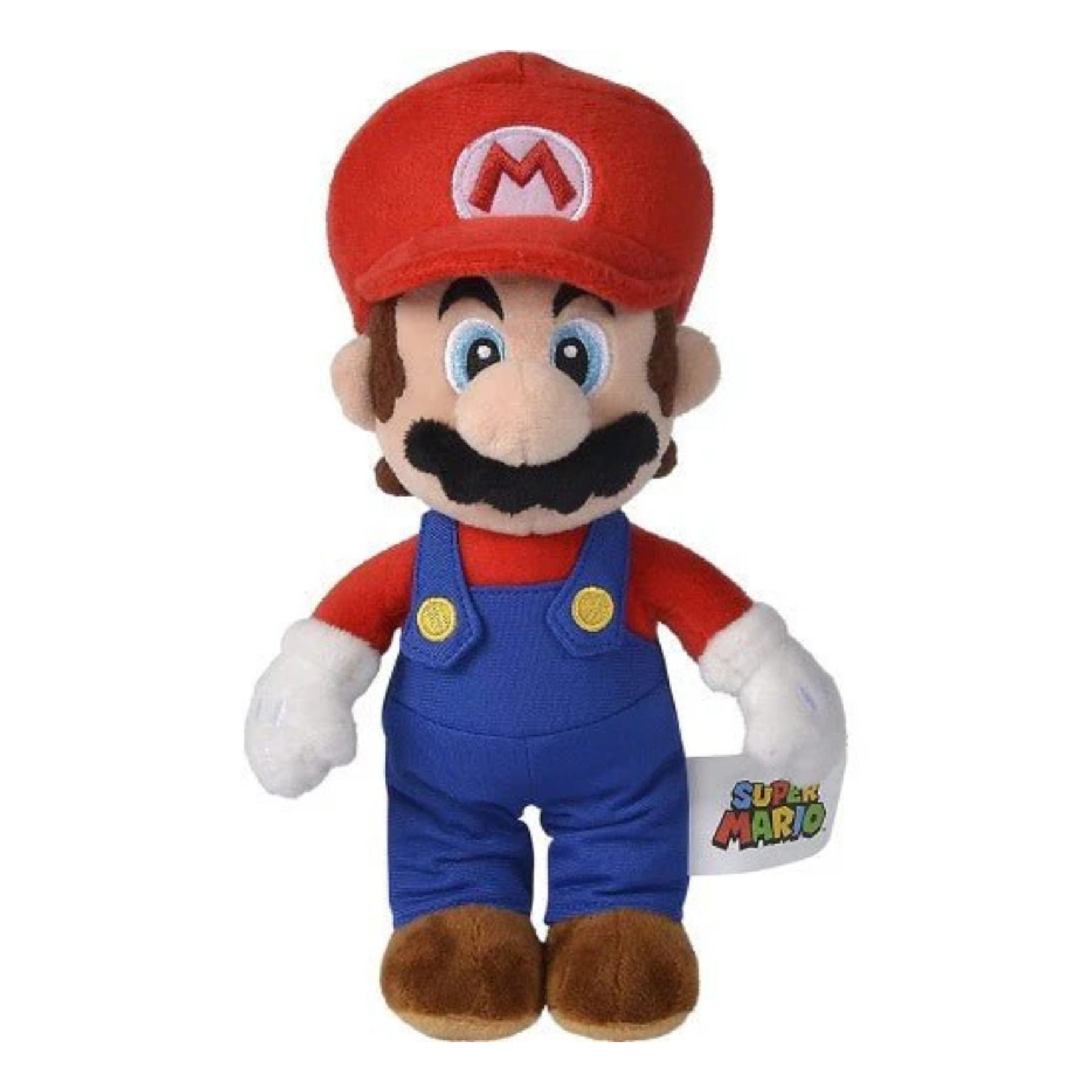 Super Mario Plüschfigur Luigi Plüschform 20 cm für Sammeln und Spielen