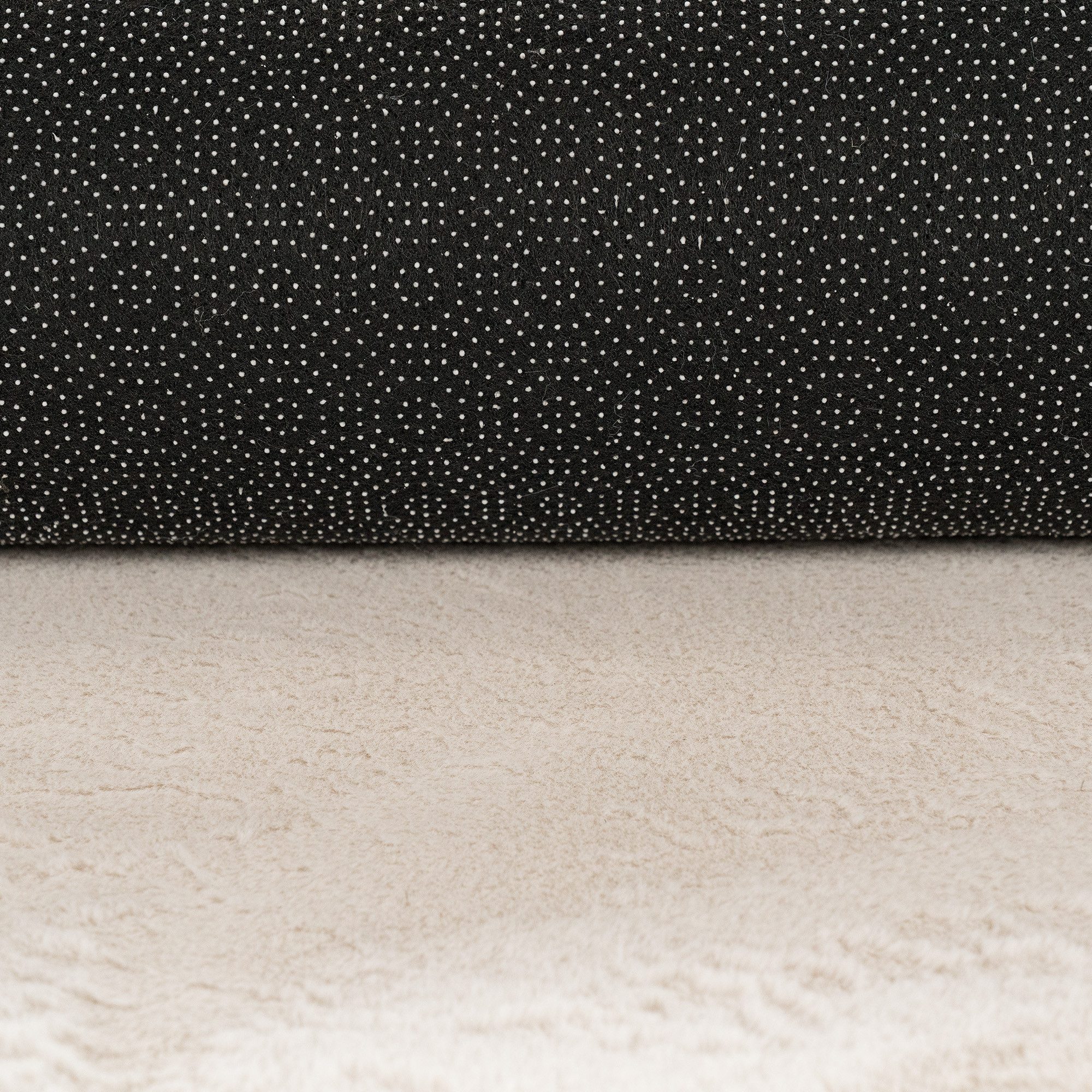 Carpetia Fellteppich Kunstfell Hasenfell-Optik, rund, Höhe: 10 mm, seidig weich & flauschig mit dichter Kurzflorstruktur – Bild 3 von 5