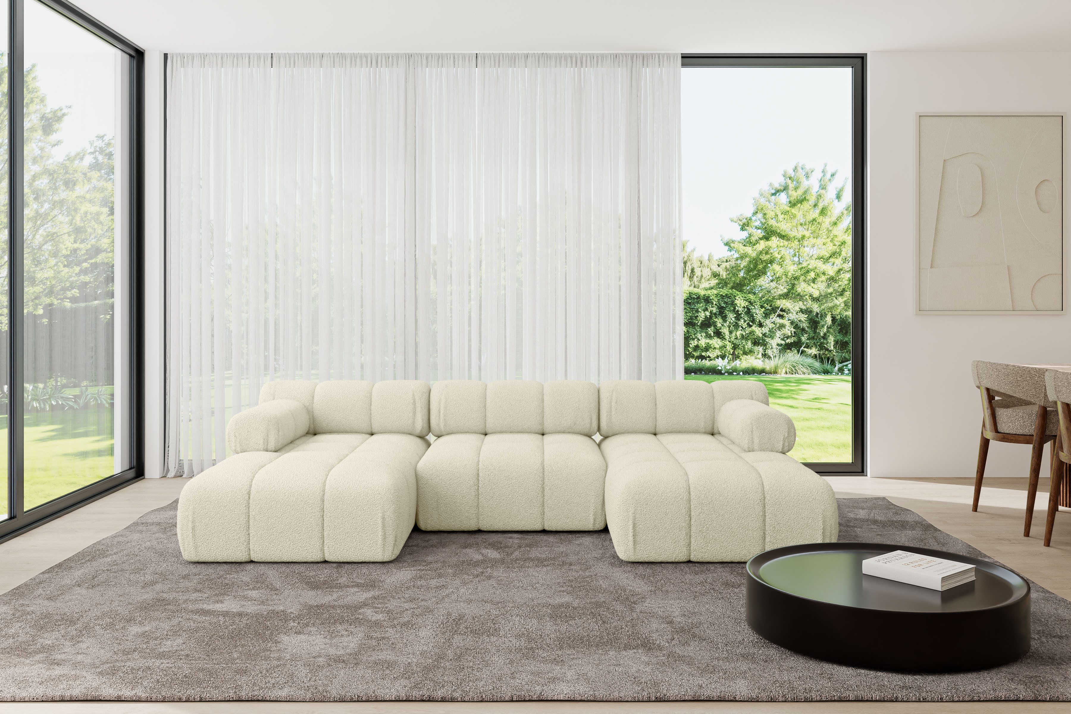 ALTDECOR Wohnlandschaft Tesso-U1, Corner Sofa U-Form günstig online kaufen