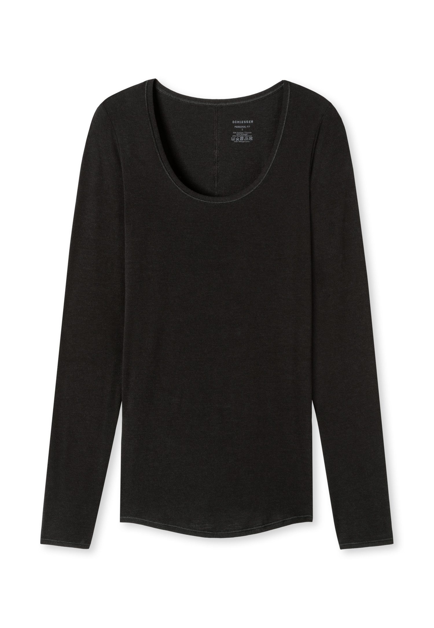 Schiesser Langarmshirt Personal Fit mit flachen Seitennähten für höchsten T günstig online kaufen