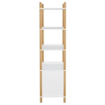 vidaXL Highboard Highboard Weiß 80x40x153 cm Holzwerkstoff (1 St)