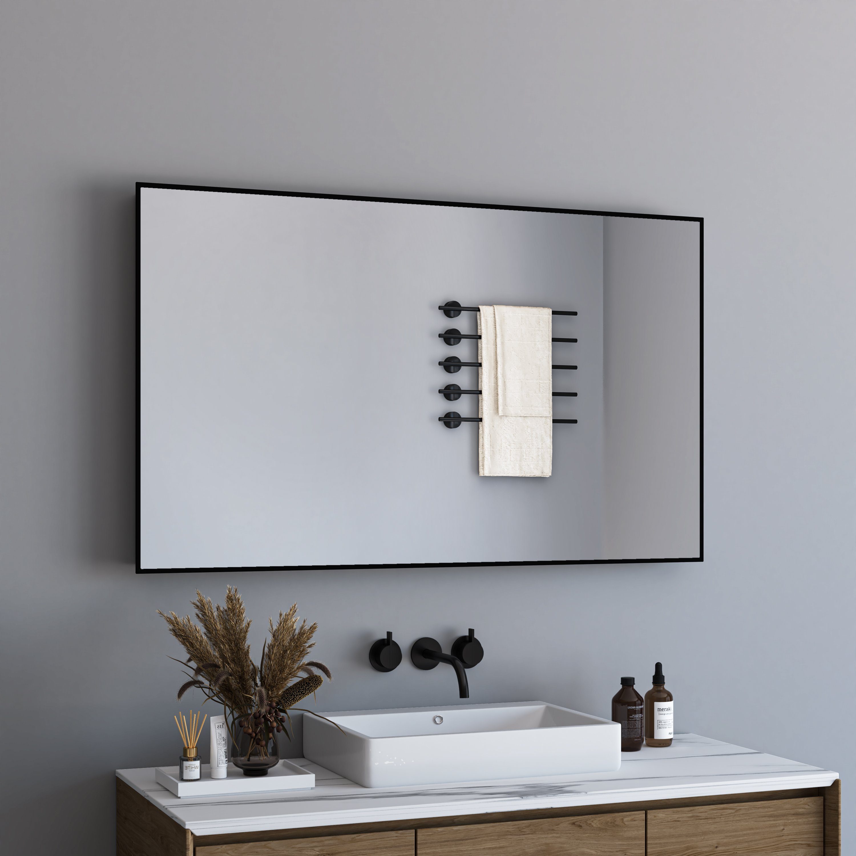 GOEZES Spiegel groß 100x60 cm eckig günstig online kaufen