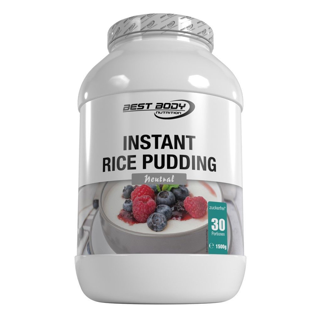 Best Body Nutrition Instant Rice Pudding - Neutral - 1500 g Dose Pulver, 1500 g