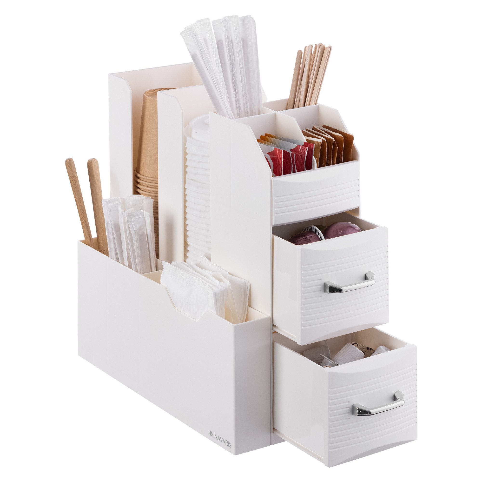 Aufbewahrungsbox Kaffee und Tee Organizer Set Aufbewahrungsbox Kaffeezubehör