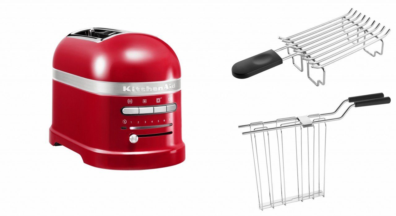 Toaster KitchenAid Paket 1, Toaster + Brötchenaufsatz Artisan 5KMT2204
