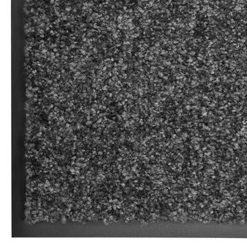 Fußmatte Waschbar Anthrazit 120x180 cm, furnicato, Rechteckig