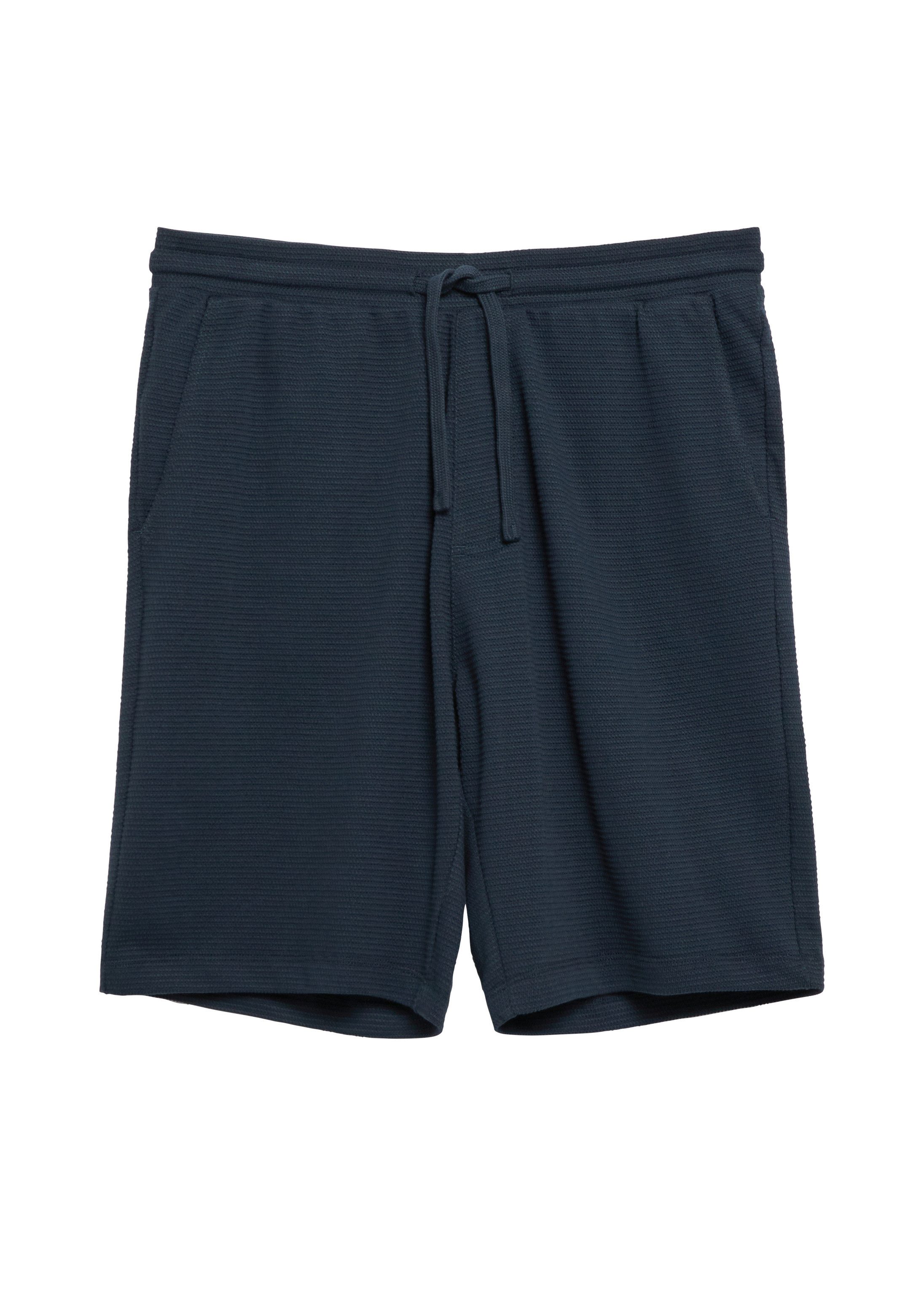 s.Oliver Shorts Bermuda DETROIT Gerippte Jersey-Shorts mit Eingrifftaschen