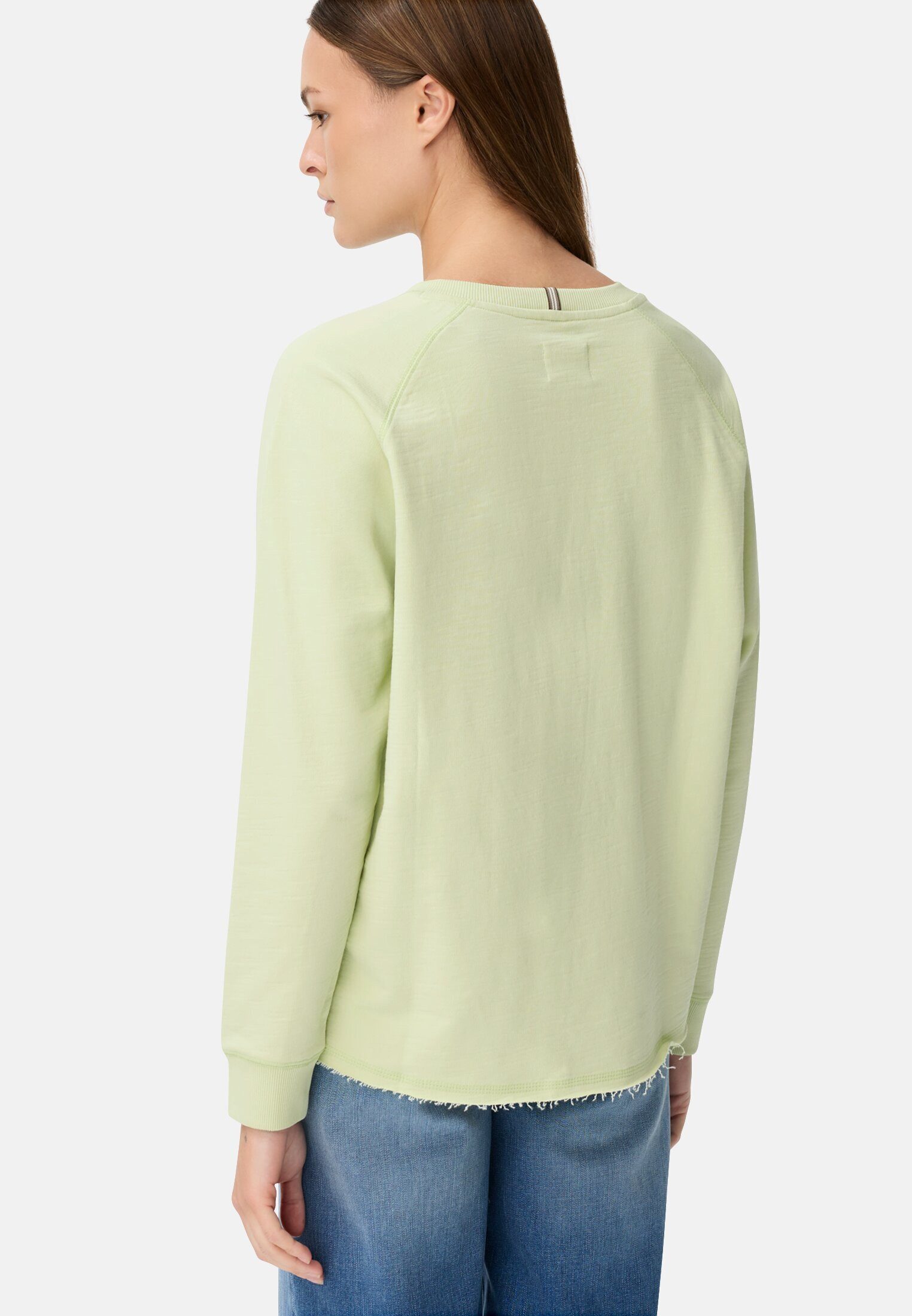 camel active Sweatshirt mit Raglanärmeln Langarm Rundhals günstig online kaufen