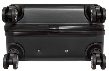 Trendyshop365 Koffer Como 4 Farben, 4 Rollen, großer Trolley für den Jahresurlaub, Hartschale, Zahlenschloss