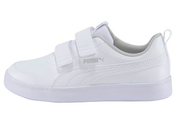 PUMA Courtflex v2 V PS Sneaker mit Klettverschluss für Kinder