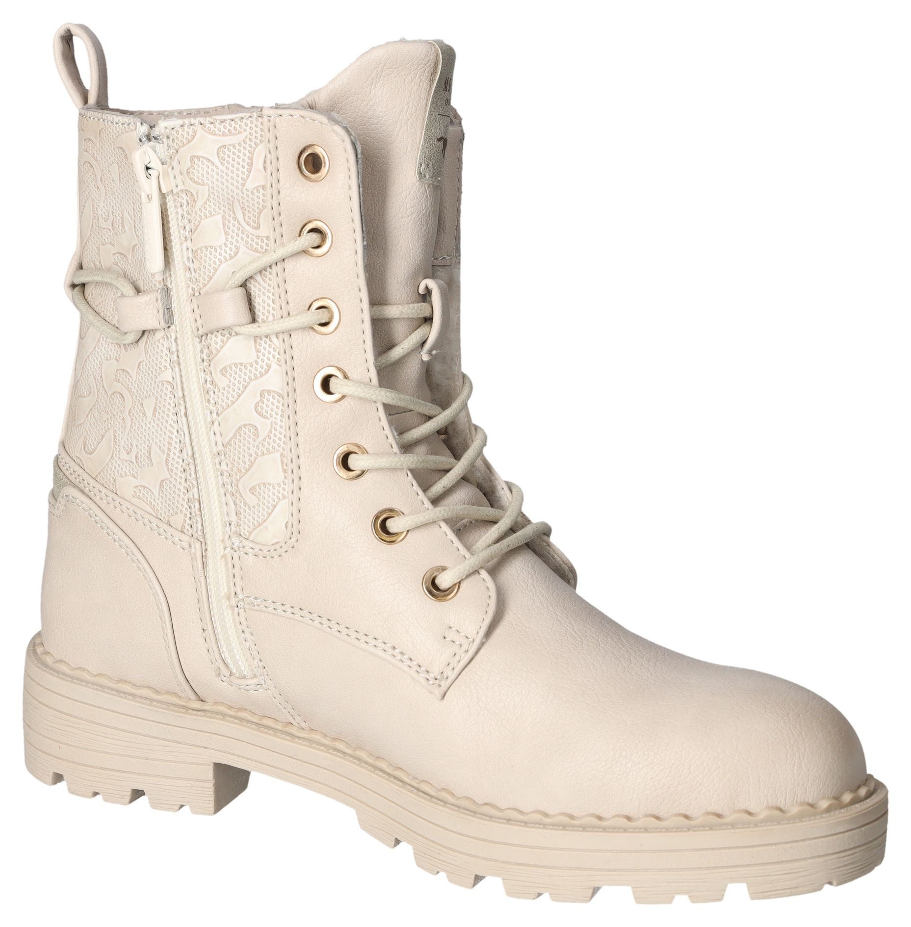 Mustang Shoes Winterboots, Blockabsatz, Winterstiefelette, Schnürboots, günstig online kaufen