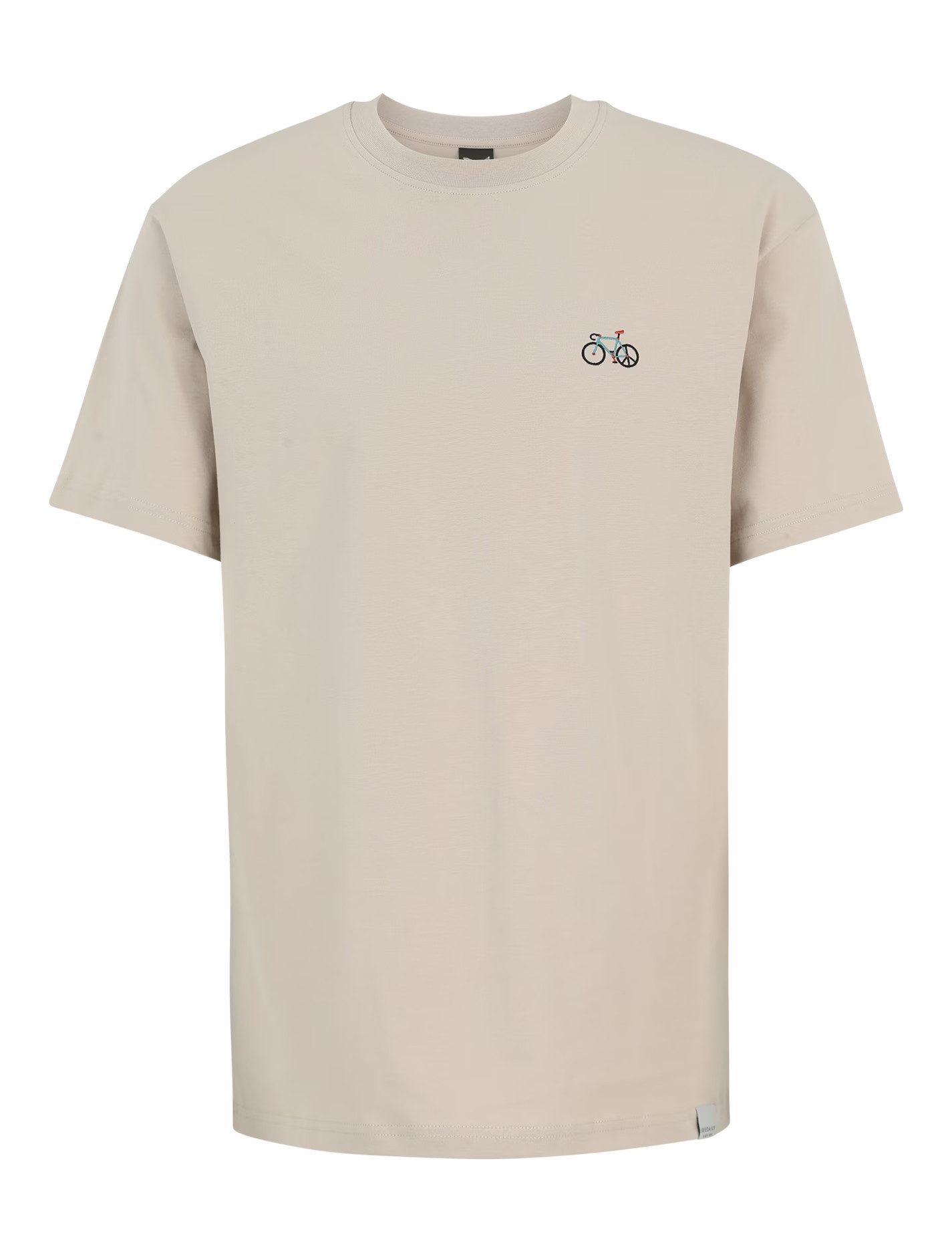 Kurzarmshirt Peaceride Emb Tee - Kurzarmshirt Herren - Shirt Fahrradstickerei