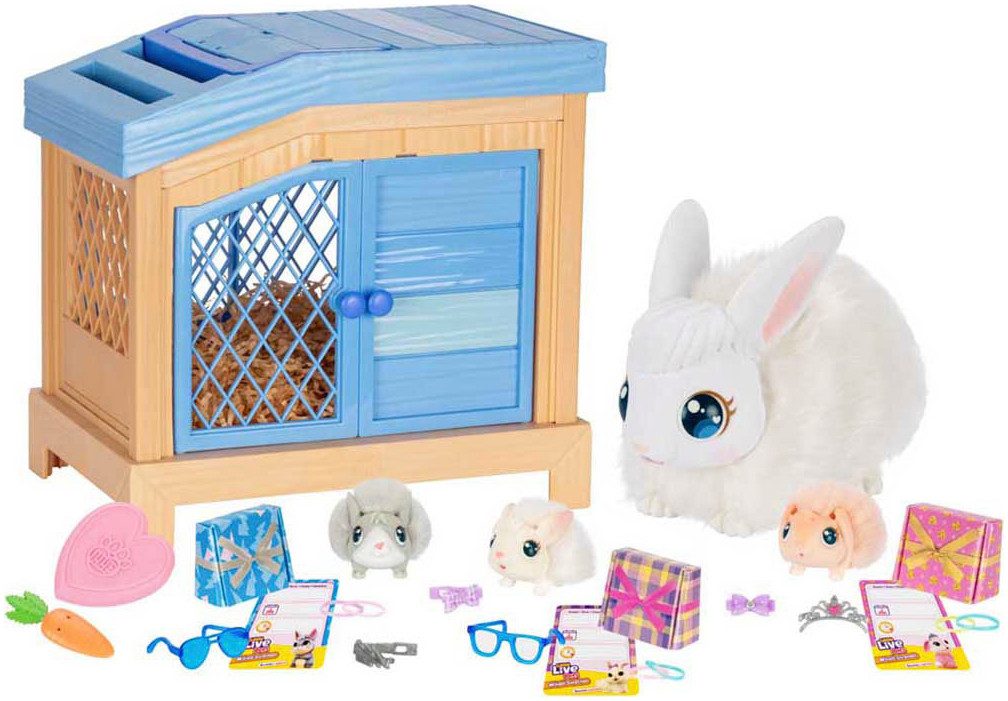 Moose Spielwelt Little Live Pets: Mama Surprise Hasen, mit Sound