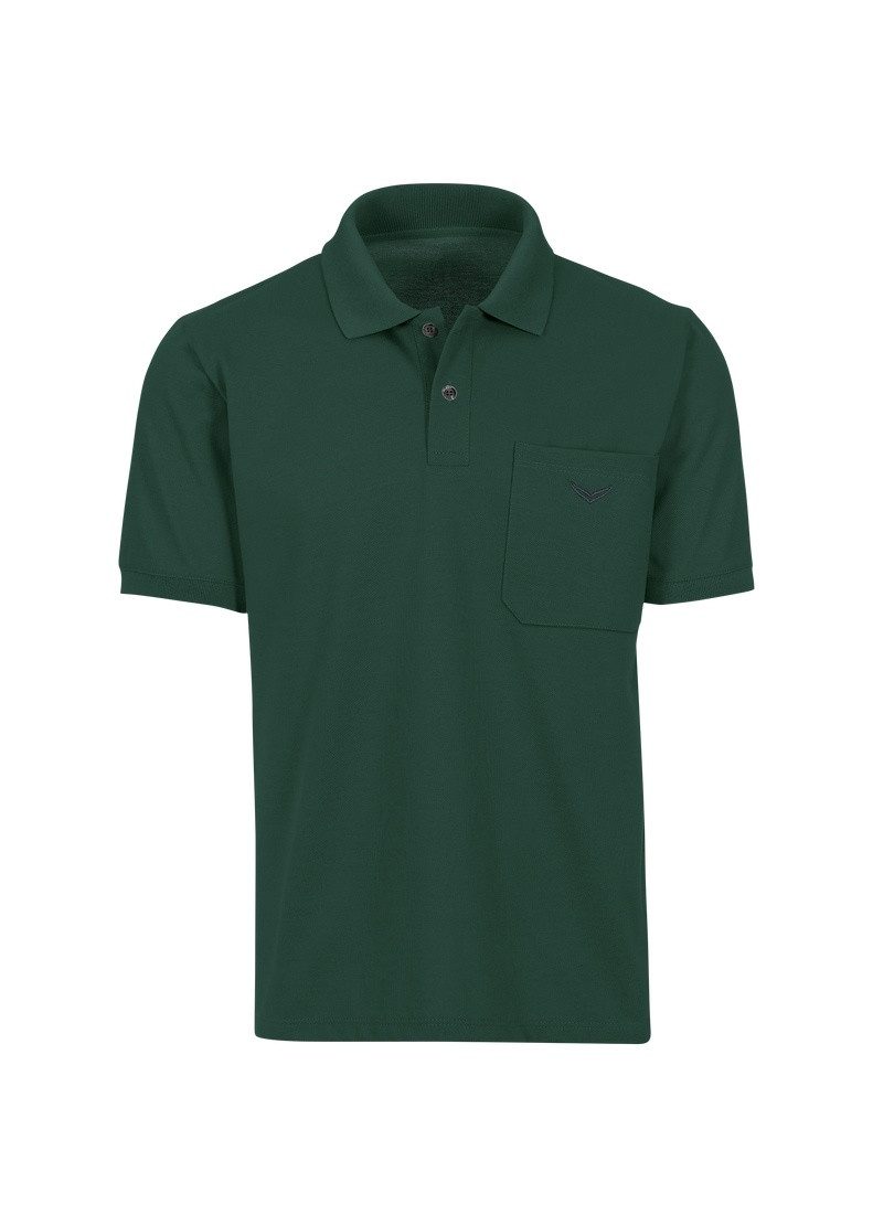 Trigema Poloshirt TRIGEMA Polohemd mit Brusttasche günstig online kaufen