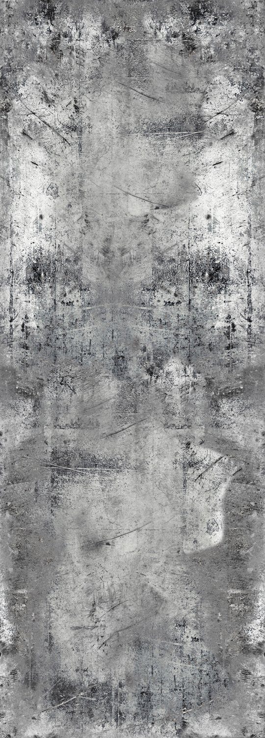 queence Vinyltapete Grunge, glatt, Steinoptik, bedruckt, unifarben, Abriebeffekte, minimalistisch, clean, 90x250cm, selbstklebend, kinderleichte Anbringung, Sticker