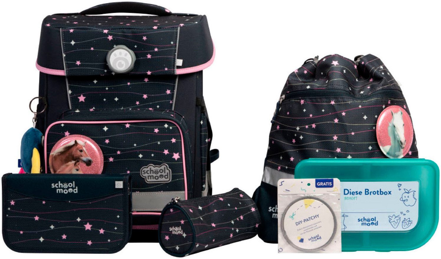 SCHOOL-MOOD® Ранці Champion Pro (Set, 7-tlg)