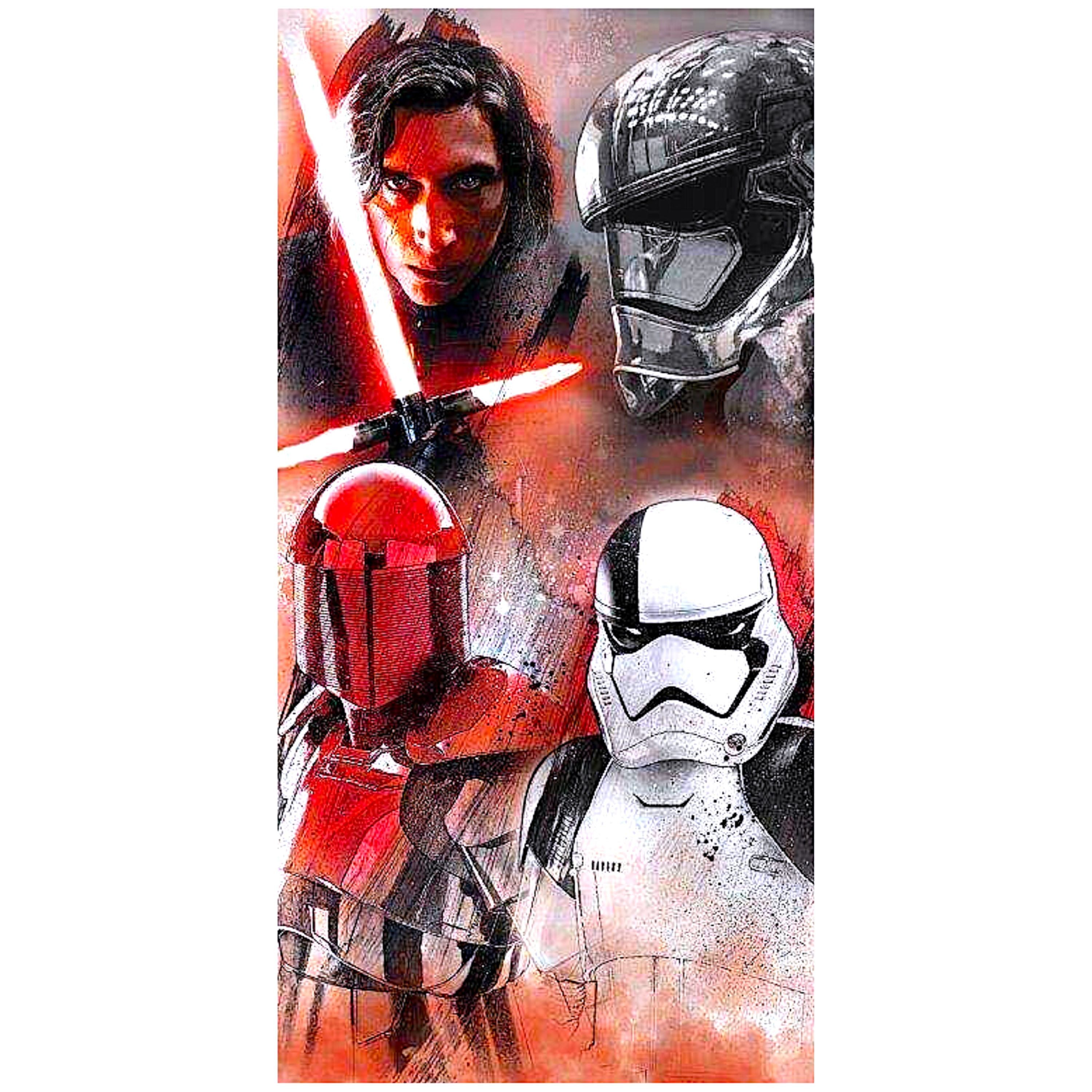 Star Wars Badetuch, Mikrofaser, Strandtuch 70 x 140 cm schnelltrocknend günstig online kaufen