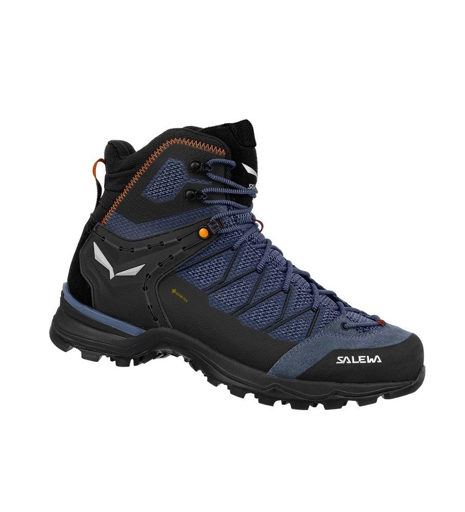 Salewa Mtn Trainer Lite Mid GTX (Trekking, wasserdicht) blau Herren Wanderschuh