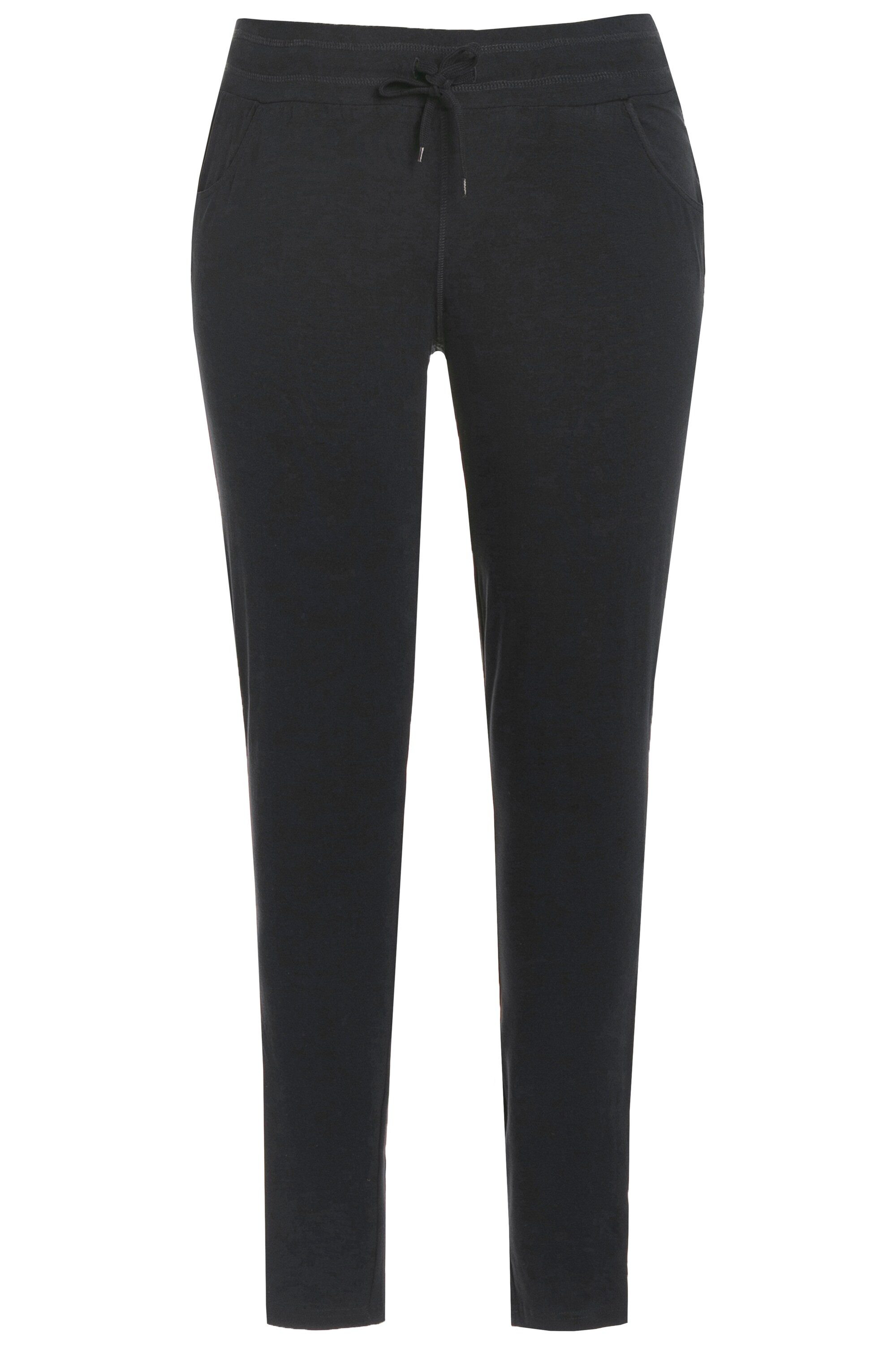 Ulla Popken Funktionshose Bellieva-Jersey Leggings Komfortbund günstig online kaufen