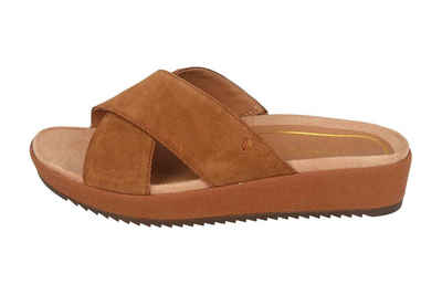 Vionic Hayden Suede Toffee Pantolette