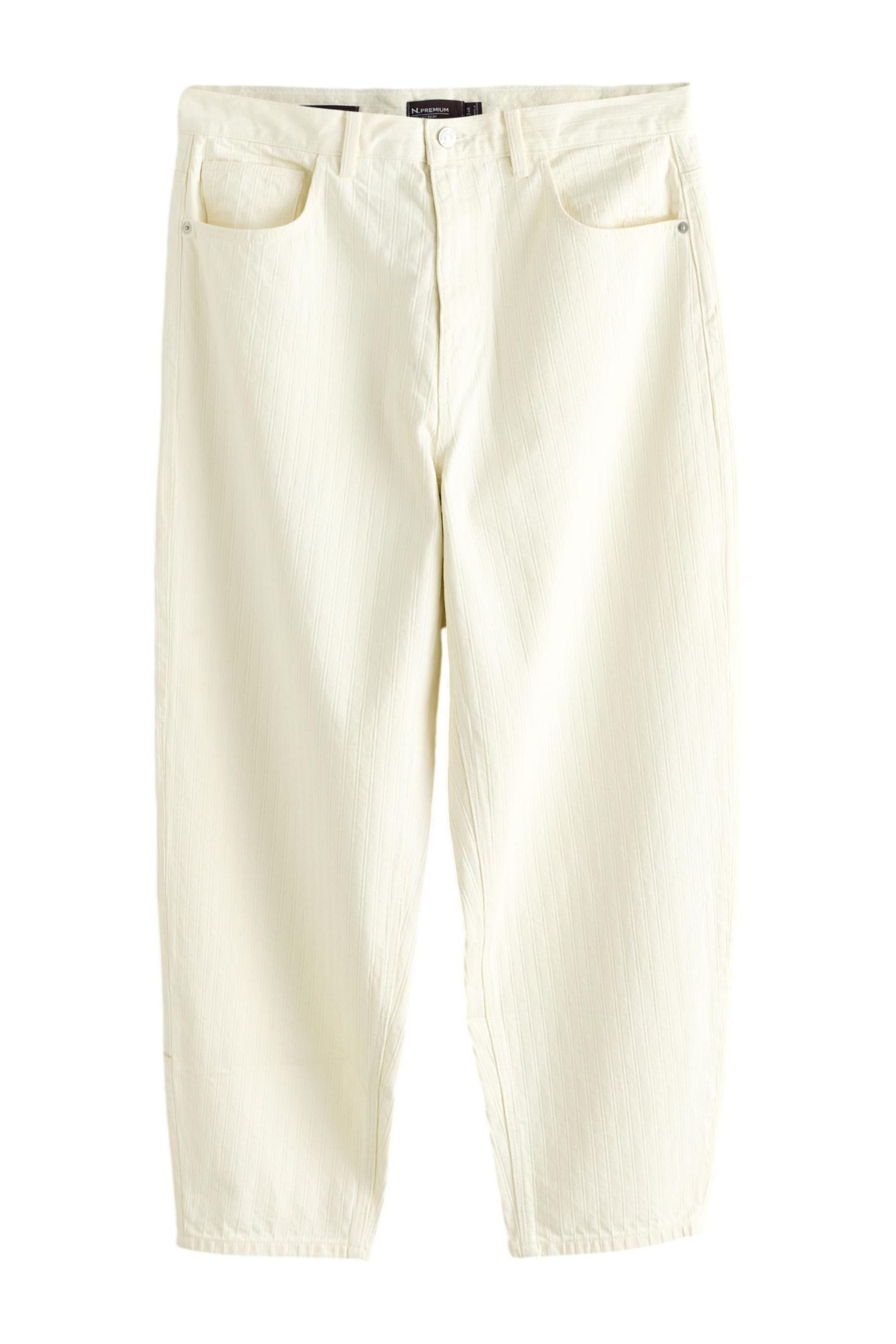 Weite Jeans N. Premium Jeans mit Barrel-Bein