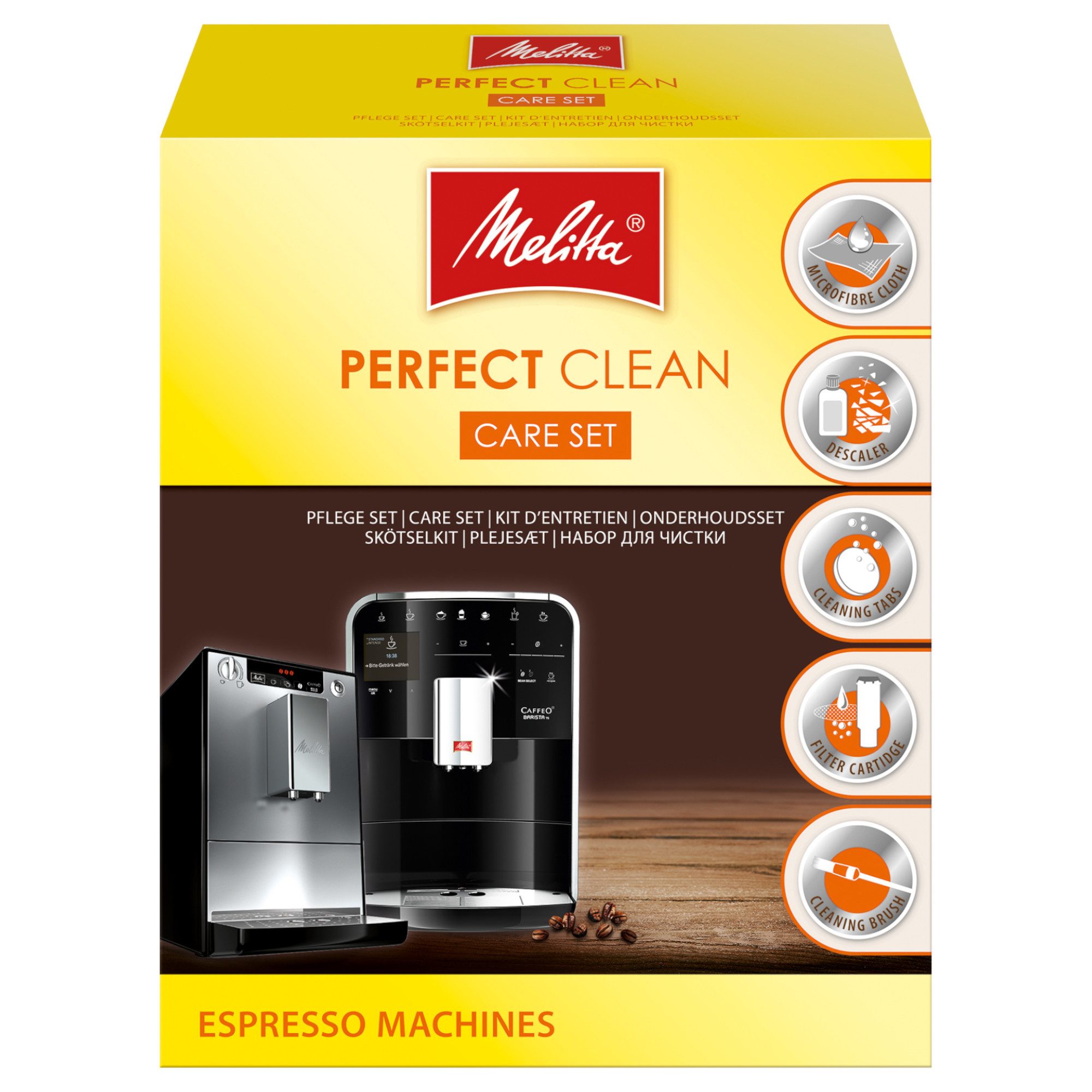 Perfect Clean PflegeSet für Kaffeevollautomaten Wartungskit
