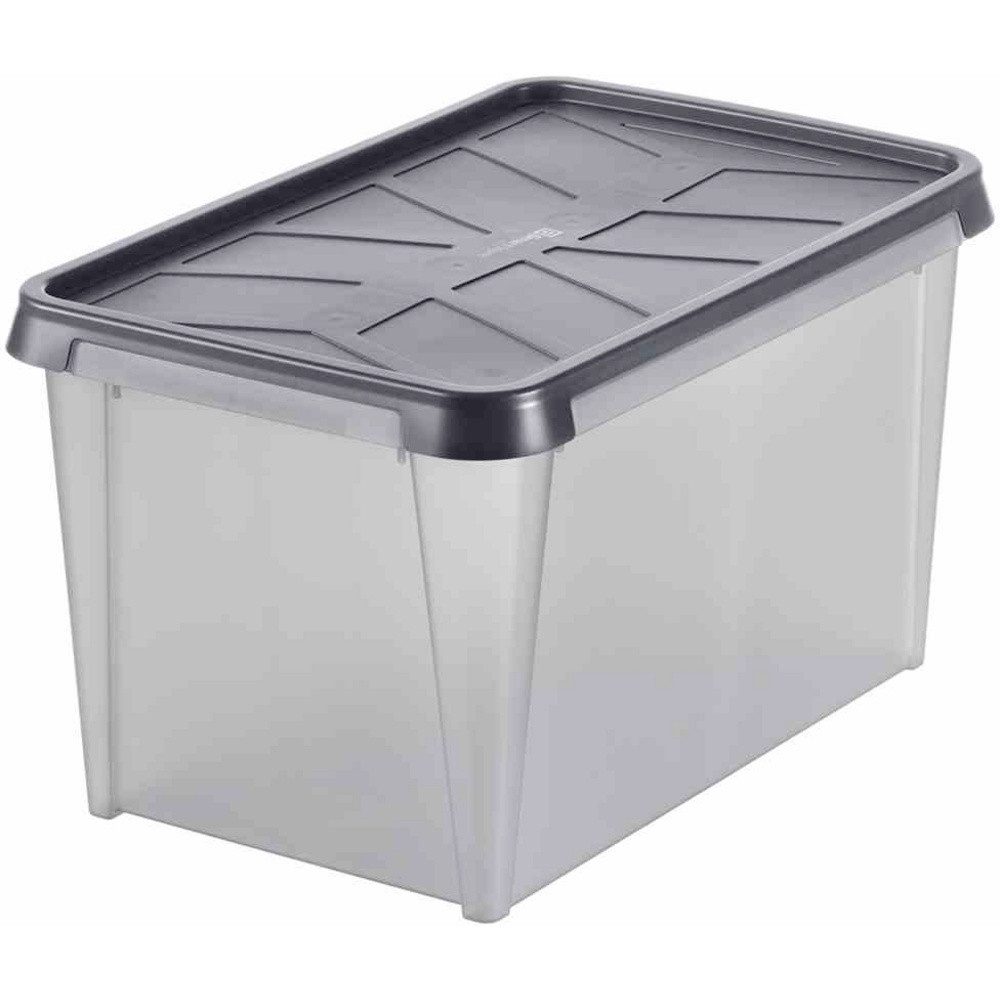 Orthex Aufbewahrungsbox Orthex 3462050 Aufbewahrungsbox (L x B x H) 60 x 40 x 35 cm Grau 1