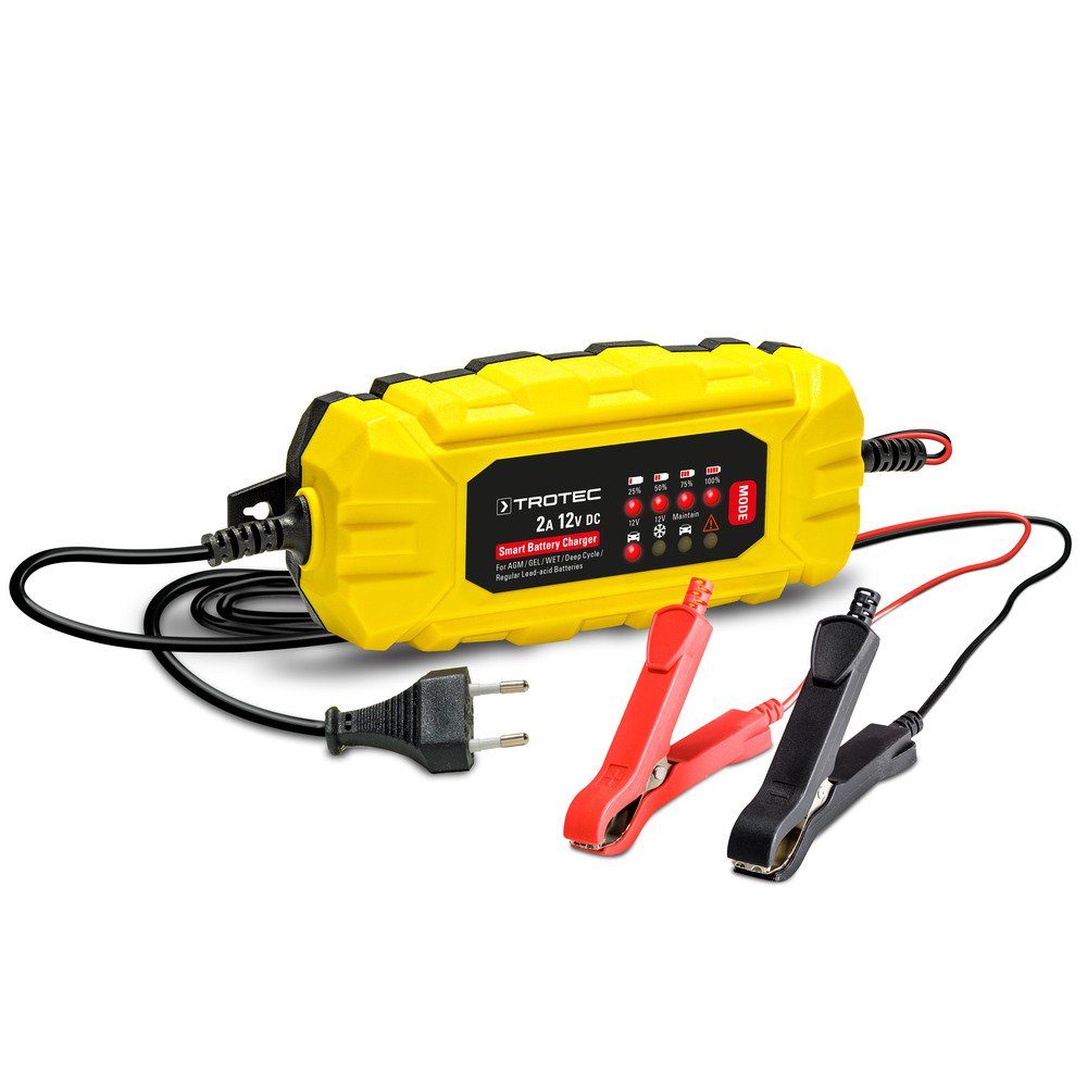 PBCS 2A, für Auto-, Motorrad- und Motorscooter-Batterien Autobatterie-Ladegerät
