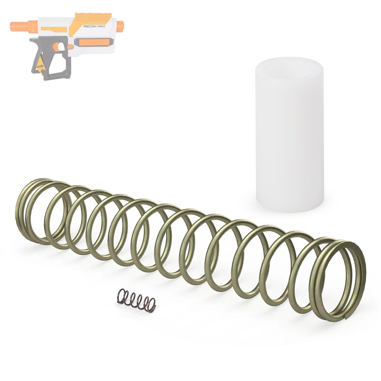 Blasterparts Blaster Tuning-Set Recon MKII Tactical Range, Steigere die Reichweite deiner Nerf N-Strike Elite XD Modulus Recon MK