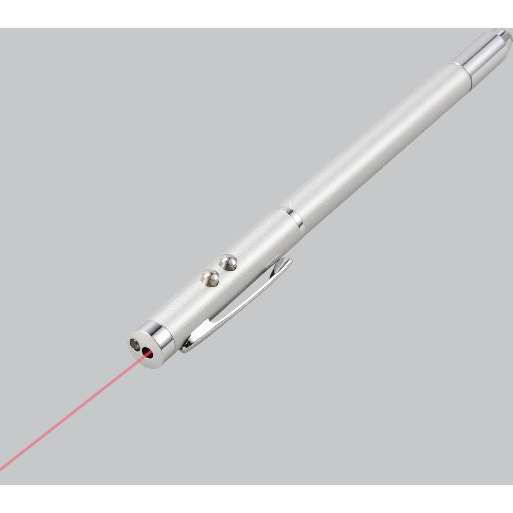 Renkforce Laserpointer Renkforce Laserpointer, Eingabestift, Kugelschreiber, LED-Taschenlampe